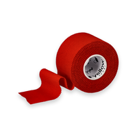 yellowSPORT yellowSPORTS TAPE - Taśma sztywna do tapingu - 3,8 cm x 9,1 m - Czerwona - Opakowanie 6 szt.