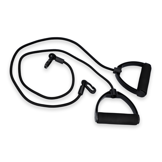 yellowSPORT yellowBOSU - Trener równowagi z uchwytami i pompką - Szary - 58 cm