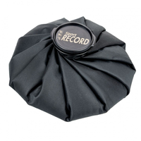 Sport Record ICE BAG - Worek do okładów zimnych i ciepłych (do 65 °C) - Wielorazowy, uniwersalny - Czarny - 28 cm
