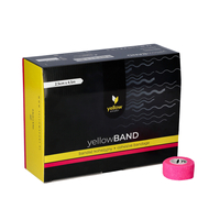 yellowSPORT yellowBAND - Bandaż kohezyjny - 2,5 cm x 4,5 m - Intensywnie różowy - Opakowanie 12 szt.