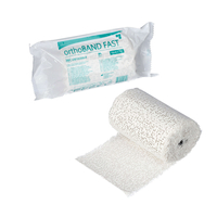 ZARYS orthoBAND FAST - Opaska gipsowa ortopedyczna 10 cm x 3 m - czas wiązania 3 min