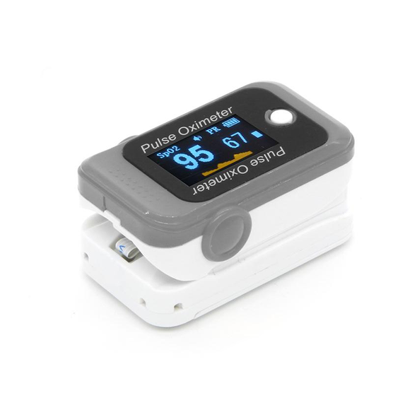 BERRY - Pulsoksymetr napalcowy Bluetooth BM1000C