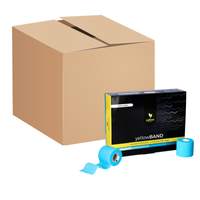 Bandaż kohezyjny yellowBAND  - 5cm x 4,5m, jasnoniebieski, zestaw 288 szt.