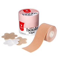 yellowBOOBS TAPE - Taśma modelująca biust z nasutnikami - 5 cm x 5 m - Beżowa