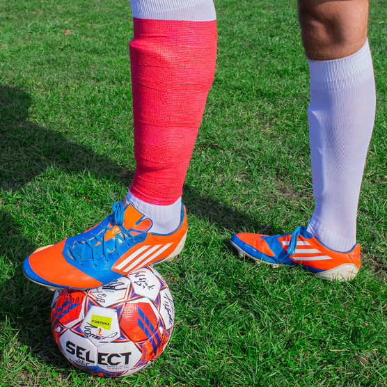 yellowBAND - Bandaż kohezyjny - 5 cm x 4,5 m - Czerwony