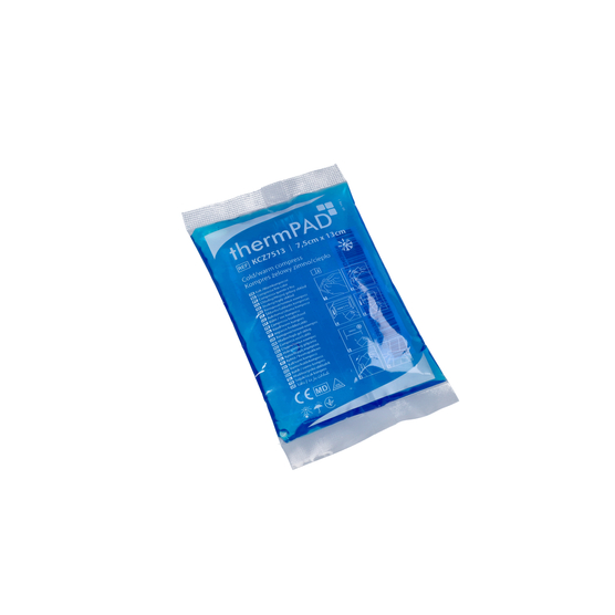 ZARYS thermPAD - Kompres żelowy - Uniwersalny do terapii zimnem i ciepłem - 7,5 cm x 13 cm