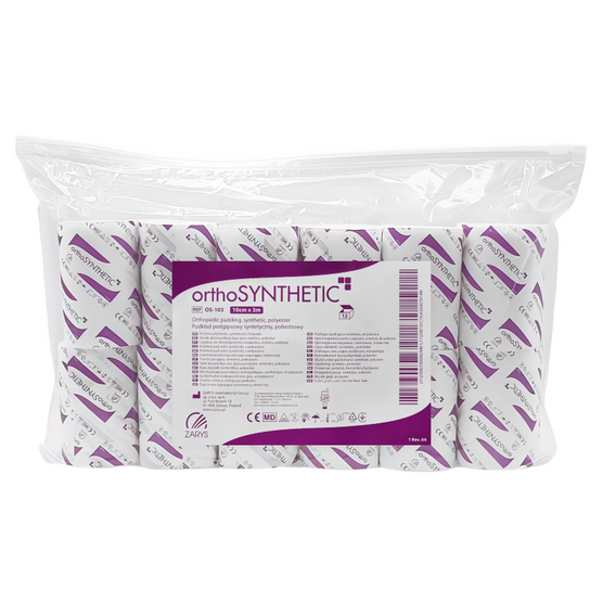 ZARYS orthoSYNTHETIC - Podkład podgipsowy syntetyczny - 12 cm x 3 m - Opakowanie 6 szt.