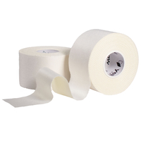 yellowSPORT yellowSPORTS TAPE ZINK - Taśma sztywna do tapingu - Z tlenkiem cynku - 3,8 cm x 13,7 m - Biała - Opakowanie 6 szt.