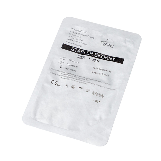 Advan - Stapler skórny F-35R - Chirurgiczny, 35 zszywek 0,5 mm