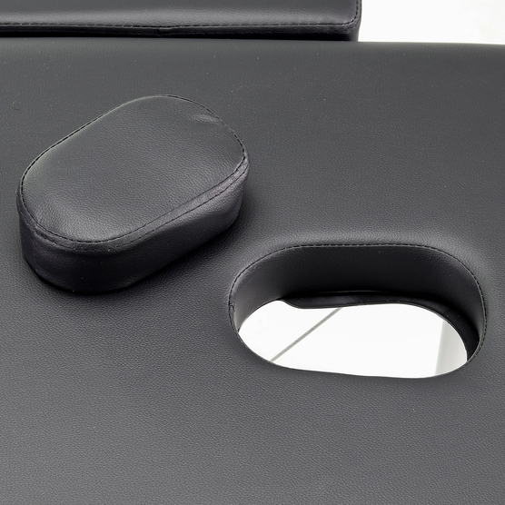 HABYS / Aveno Life - Profesjonalny stół do masażu składany Nadia - Czarny - 60 cm