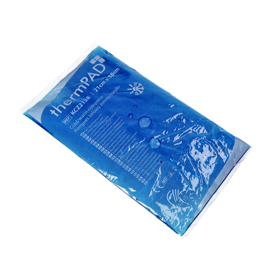 ZARYS thermPAD - Kompres żelowy - Uniwersalny do terapii zimnem i ciepłem - 21 cm x 38 cm