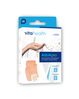 VitaHealth AQUApro - Plastry z opatrunkiem, wodoodporne - 18 szt.