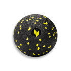 yellowMASSAGE Ball piłeczka do masażu EPP, czarno-żółta 8cm
