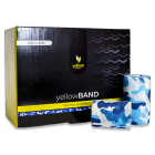 yellowBAND -  bandaż kohezyjny 10cm x 4,5m Niebieski moro zestaw 12 szt.