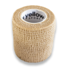 Bandaż kohezyjny yellowBAND - 5cm x 4,5m, cielisty