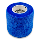 yellowBAND bandaż kohezyjny, 5cm x 4,5m, Niebieski