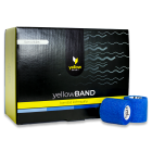 yellowBAND -  bandaż kohezyjny 5cm x 4,5m Niebieski zestaw 12 szt.