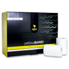 yellowBAND - bandaż kohezyjny 7,5cm x 4,5m Biały zestaw 12 szt.