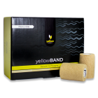 Bandaż kohezyjny yellowBAND - 7,5cm x 4,5m, cielisty zestaw 12 szt. 