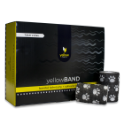 yellowBAND - bandaż kohezyjny 7,5cm x 4,5m Czarny w łapki zestaw 12 szt.