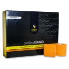 Bandaż kohezyjny yellowBAND - 5cm x 4,5m, intensywny pomarańczowy zestaw 12 szt.