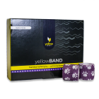 yellowBAND - bandaż kohezyjny 5cm x 4,5m Fioletowy w łapki zestaw 12 szt.