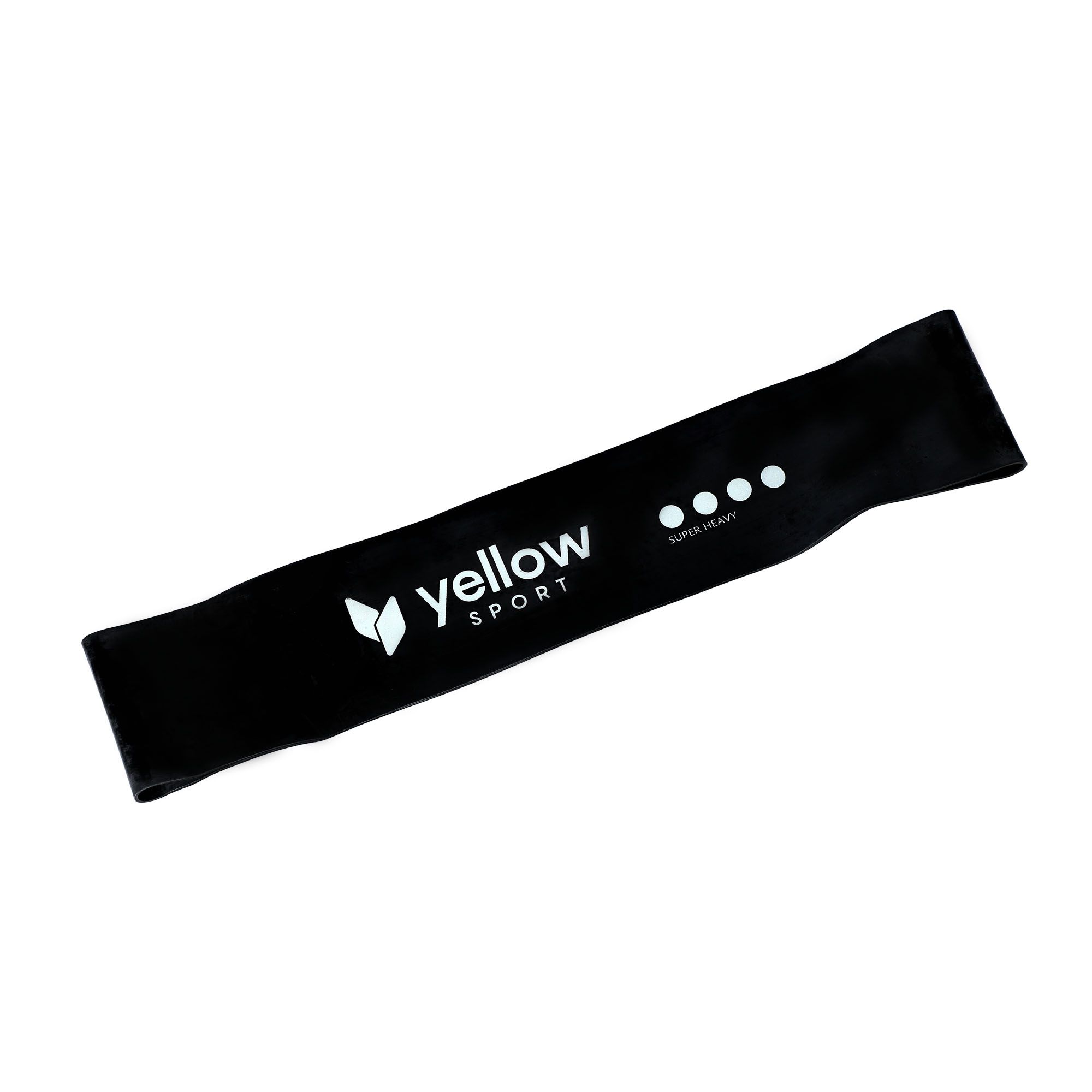 Guma do ćwiczeń yellowLOOP Band - czarna, opór 15-20kg
