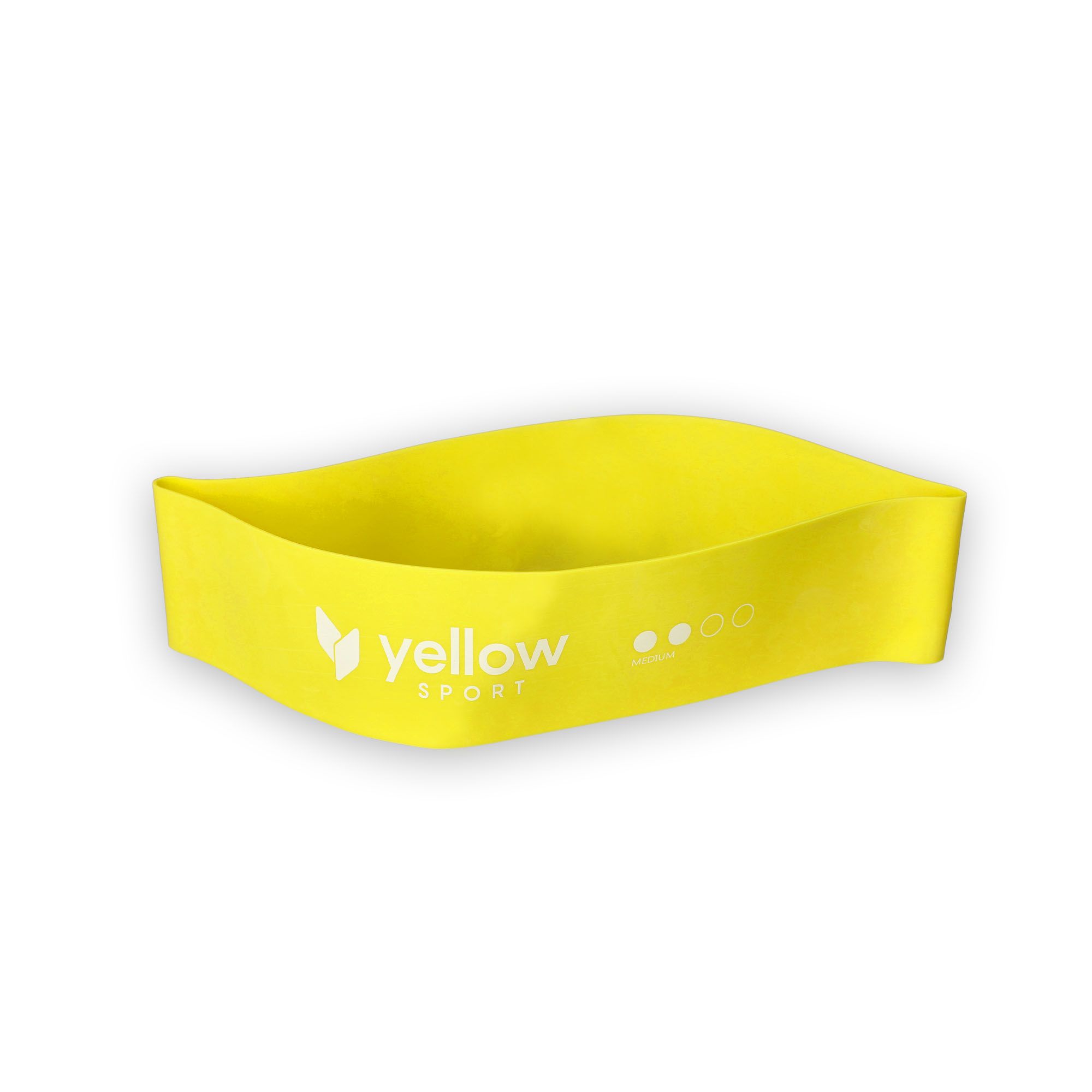 Guma do ćwiczeń yellowLOOP Band - żółta, opór 5-10kg