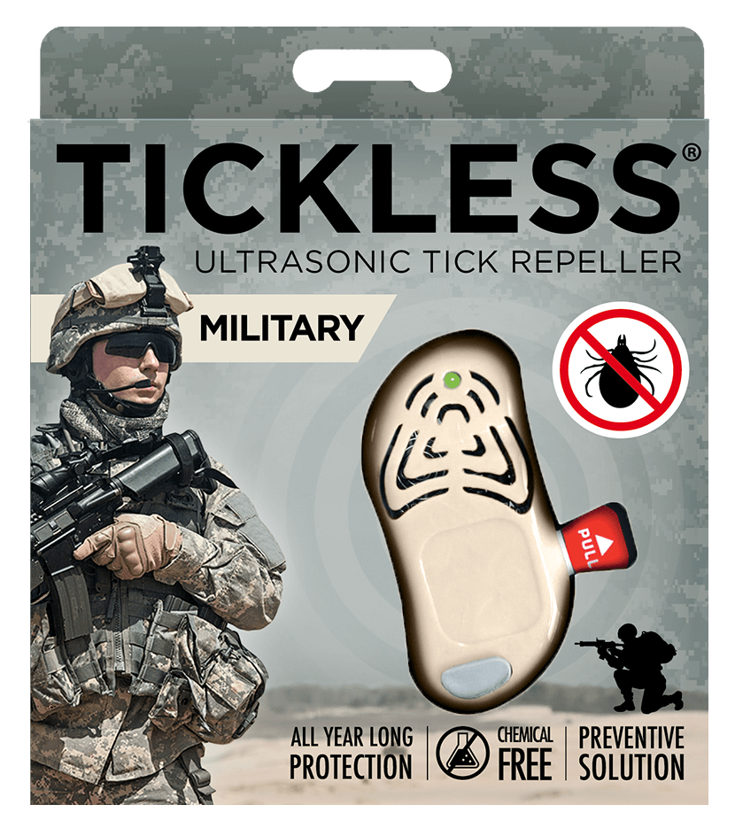 TickLess Military - ultradźwiękowy odstraszacz kleszczy