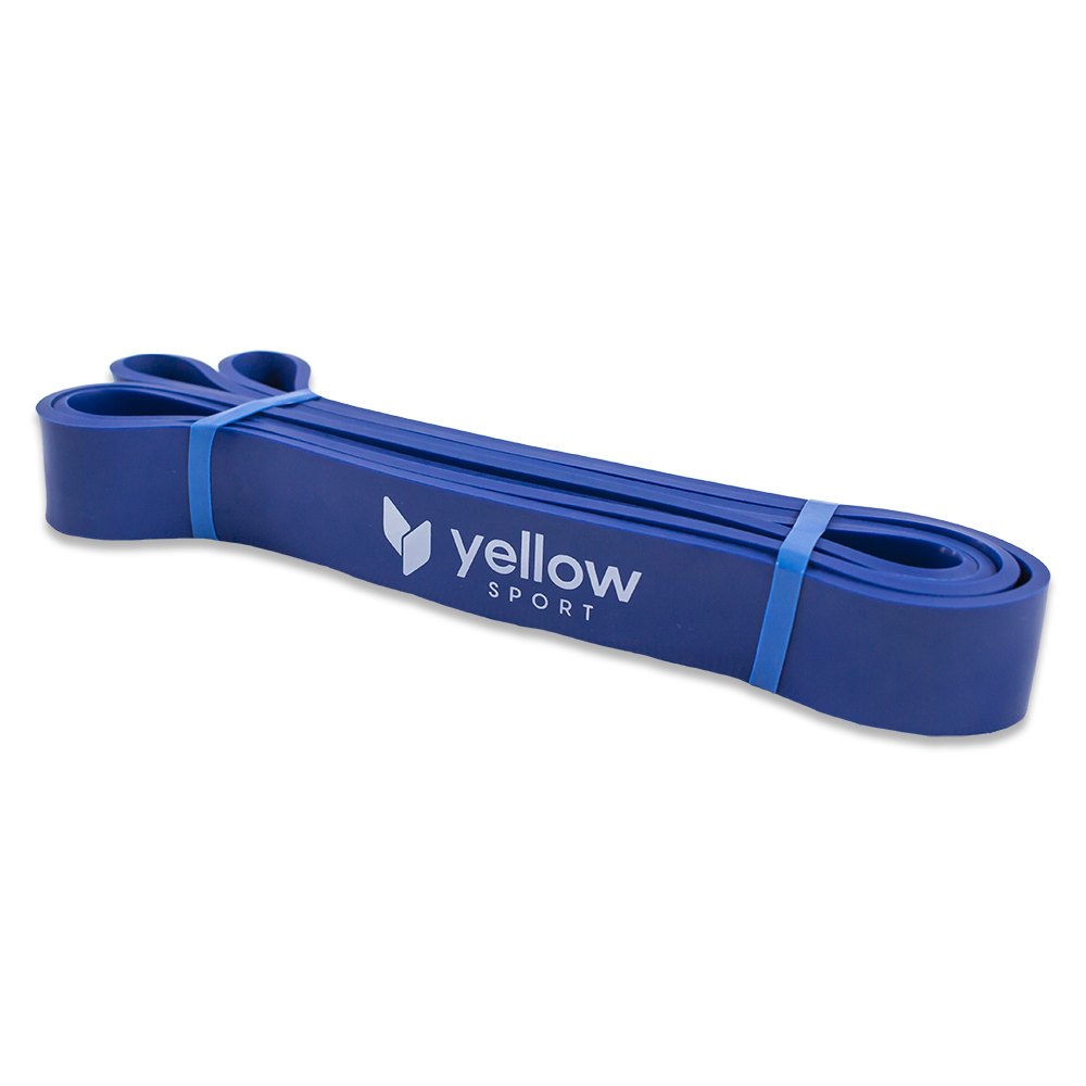 yellowPOWER band, guma do ćwiczeń niebieska (opór 23-34kg)
