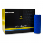 Bandaż kohezyjny yellowBAND - 15cm x 4,5m, niebieski zestaw 12 szt.