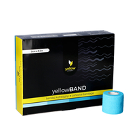 yellowSPORT yellowBAND - Bandaż kohezyjny - 5 cm x 4,5 m - Jasnoniebieski - Opakowanie 12 szt.